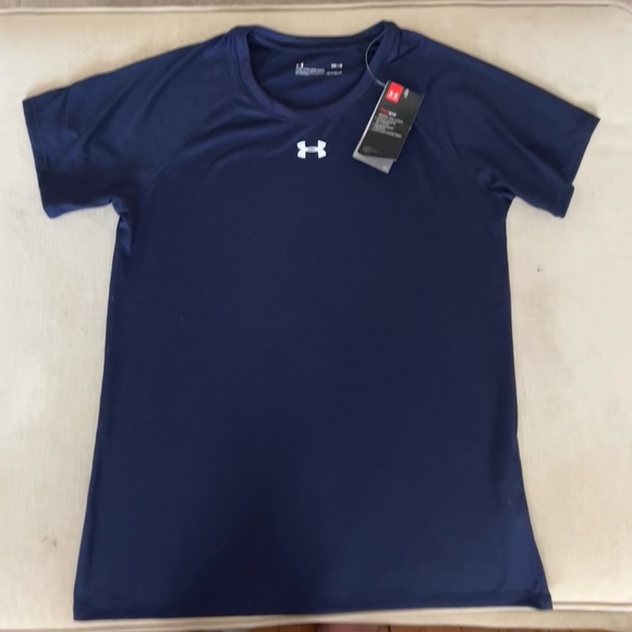 White & Navy Under Armour Drifit T Shirt Bundle - Picture 3 of 11